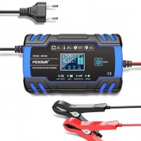 Зарядний пристрій для автомобільного АКБ Foxsur 122408D 12V/8A 24V/4A