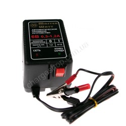 Зарядний пристрій Master Watt 0,3-1,2А 6В Зарядний пристрій Master Watt 0,3-1,2А 6В