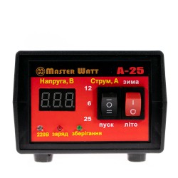 Зарядное устройство А-25 Master Watt 25А 12В Цифровая индикация