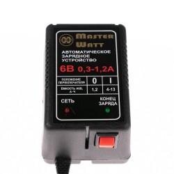 Зарядное устройство Master Watt  0,3-1,2А 6В